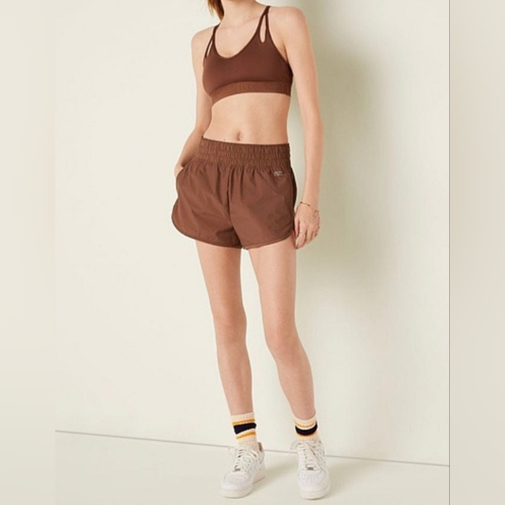 PINK Victoria's Secret Brown Athletic Shorts